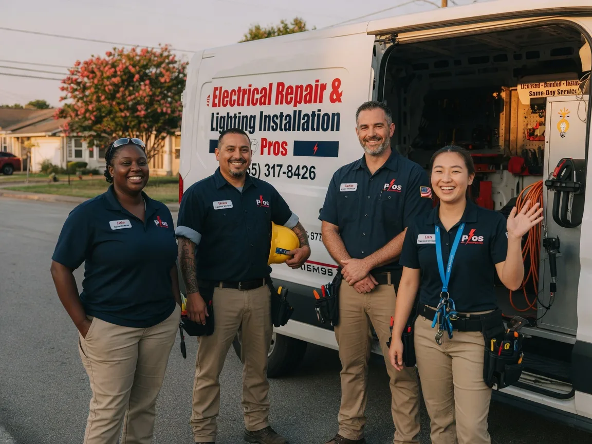Licensed Electrician company in Cedar Creek, TX